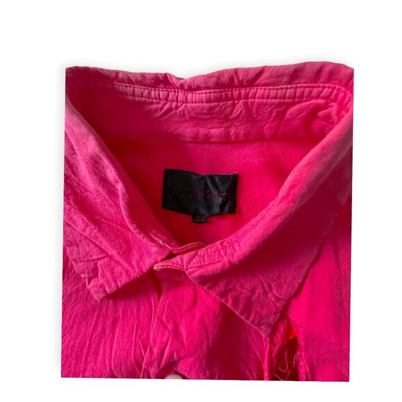 COMME des GARCONS‎ Cut Off Knot Design Long Sleeve Shirt, Size S - Picture 9 of 14